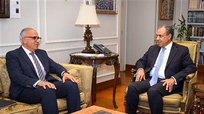 وزيرا الخارجية والري     