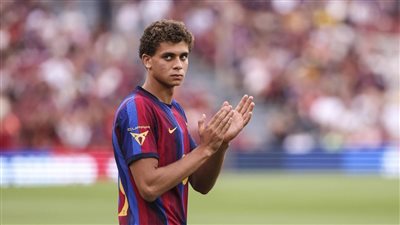 حمزة عبد الكريم بقميص نادي برشلونة    