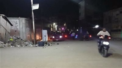 جانب من مكان العثور على الطفل     