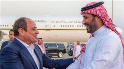 محمد بن سلمان والسيسي    
