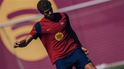 كشف حمزة عبد الكريم، مهاجم منتخب مصر ونادي برشلونة الإسباني،    