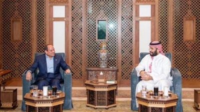 الرئيس السيسي وولي العهد السعودي    