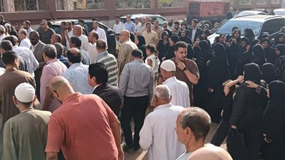 تشييع جثمان مستشار مجلس الدولة     