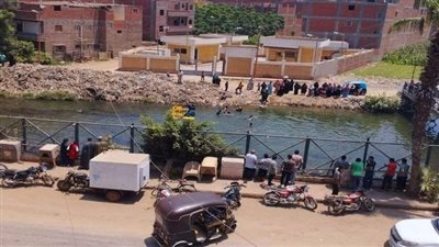 صورة ارشيفية من ترعة شنوان     