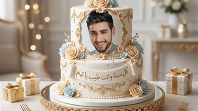 عيد ميلاد نجل مصطفي قمر     