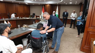 جانب من اللقاء    
