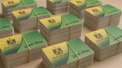 بطاقة التموين     
