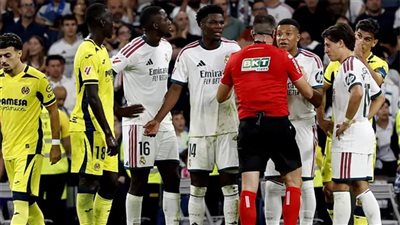ريال مدريد وفياريال    